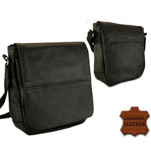 Meeste nahkkott HD-01L BLACK